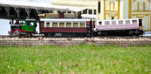 Model Train Derailment