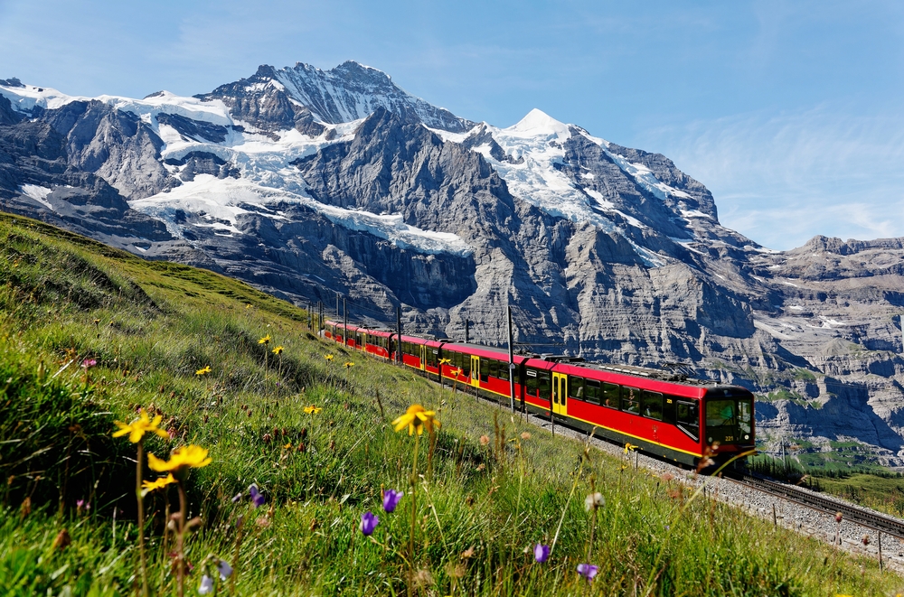 Beautiful Scenic Train Ride